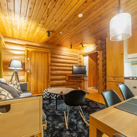 Kuukkeli Log Houses Aurora Resort Saariselka Room photo