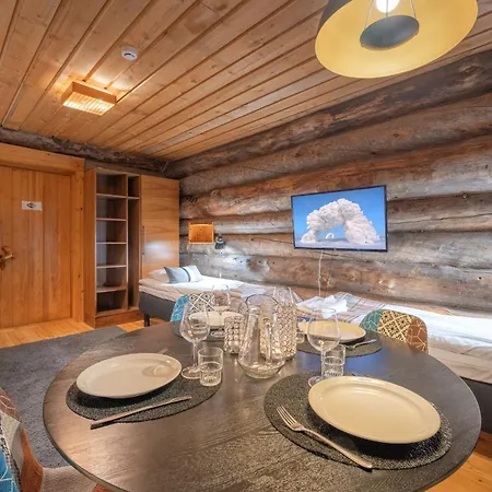 Kuukkeli Log Houses Aurora Resort Saariselka Room photo