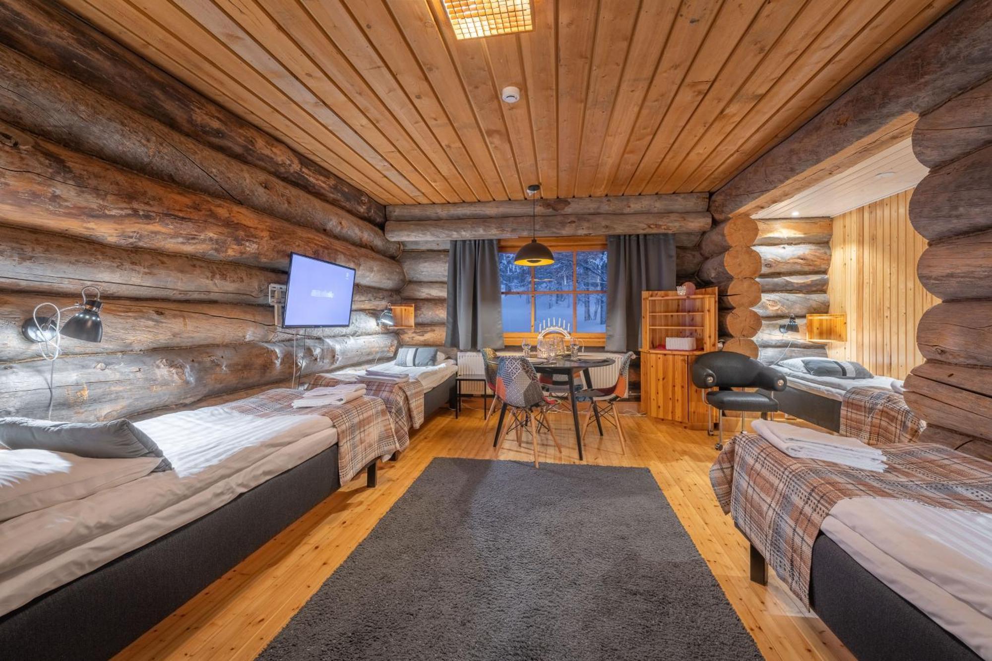 Lejlighedshotel Kuukkeli Log Aurora Saariselkä
